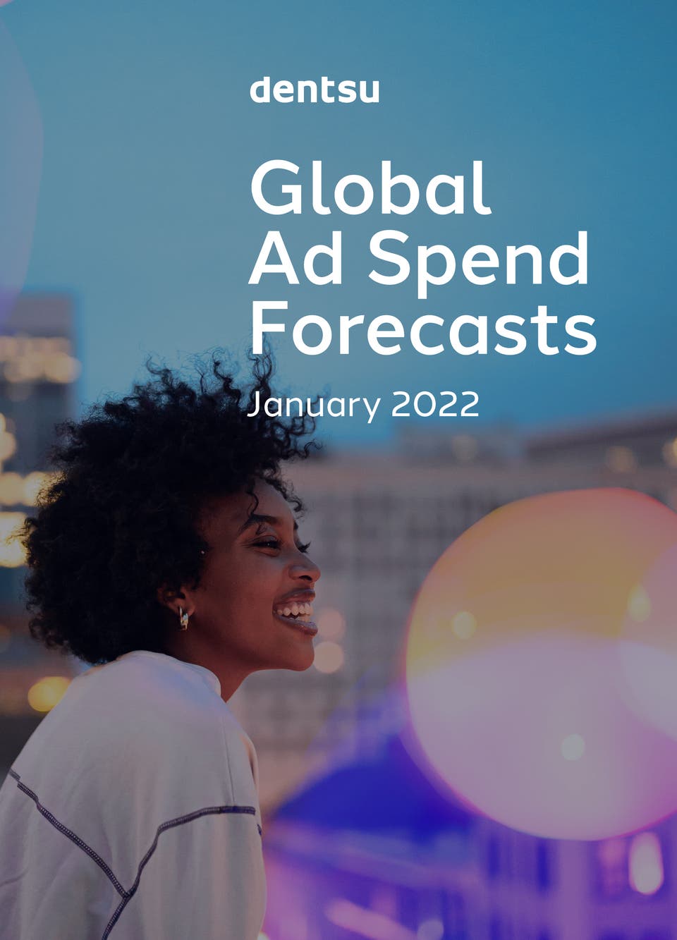 Global Ad Spend Forecasts January 2022 Cover